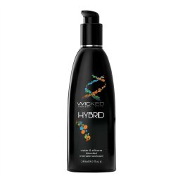 WICKED Hybrid Lubricant 240ml - żel hybrydowy, długotrwały, bezzapachowy