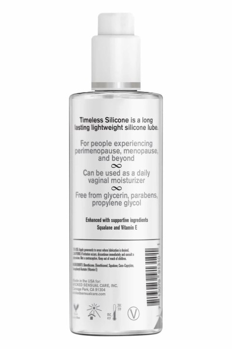 WICKED Simply Timeless silikonowy lubrykant 120ml z witaminą E i skwalanem