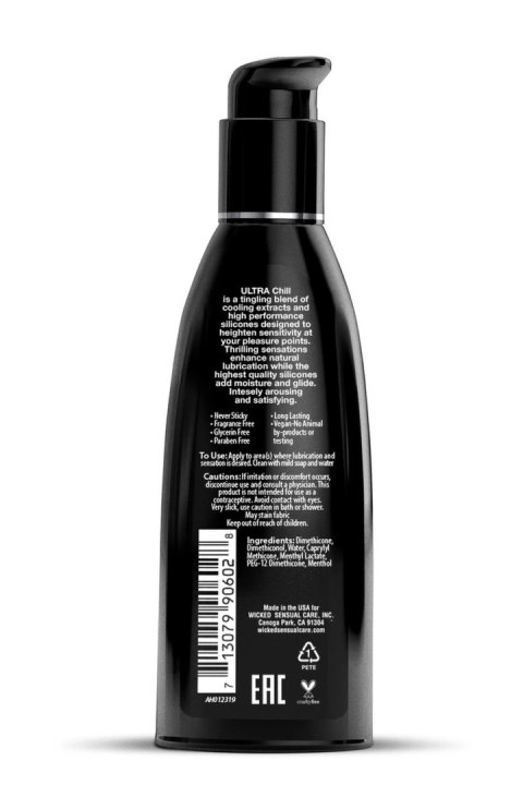 WICKED Ultra Chill silikonowy lubrykant chłodzący 60ml