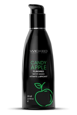 Wicked Aqua Candy Apple Lubrykant wodny o smaku jabłka 60 ml