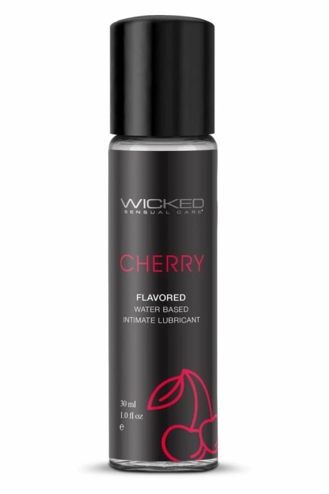 Wicked Aqua Cherry Lubrykant na bazie wody 30ml - smak wiśniowy