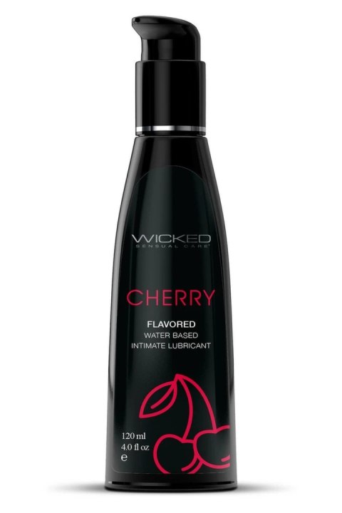 Wicked Aqua Cherry Lubrykant wodny o smaku wiśni 120 ml