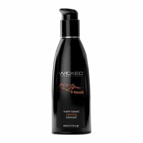 Wicked Aqua Heat Lubricant 60ml - wodny żel intymny z efektem rozgrzewającym