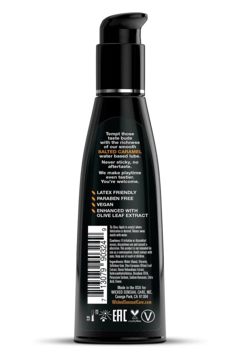 Wicked Aqua Salted Caramel Lubrykant wodny 120ml smak karmelu