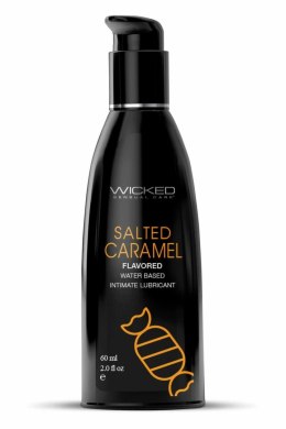 Wicked Aqua Salted Caramel - lubrykant wodny o smaku słonego karmelu 60 ml