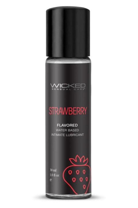Wicked Aqua Strawberry Lubrykant wodny truskawkowy 30ml