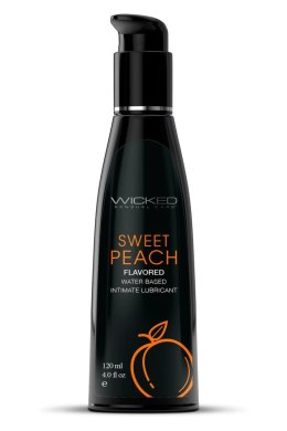 Wicked Aqua Sweet Peach Lubrykant wodny o smaku brzoskwini 120ml