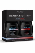 Wicked Sensation Kit Chill & Heat 2x45ml - Zestaw żeli wodnych