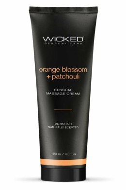 Wicked Sensual Care Orange Blossom & Patchouli Krem do Masażu 120ml