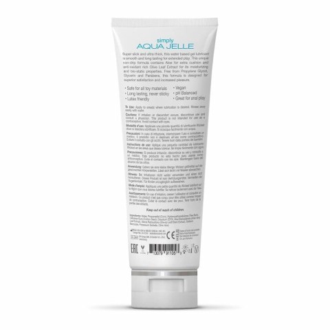 Wicked Simply Aqua Jelle Lubricant 120ml - żel intymny wodny, gęsty, z aloesem