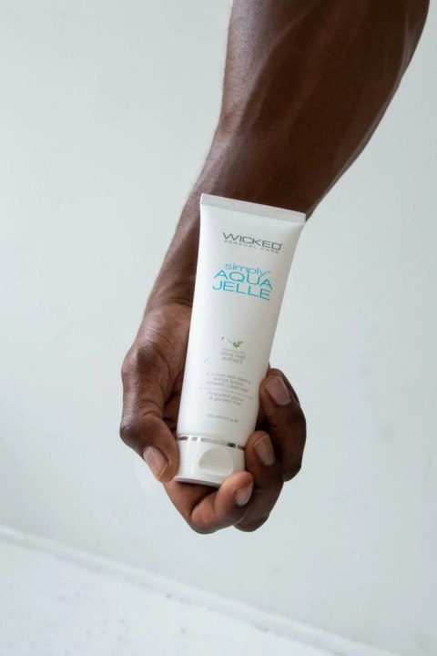 Wicked Simply Aqua Jelle Lubricant 120ml - żel intymny wodny, gęsty, z aloesem