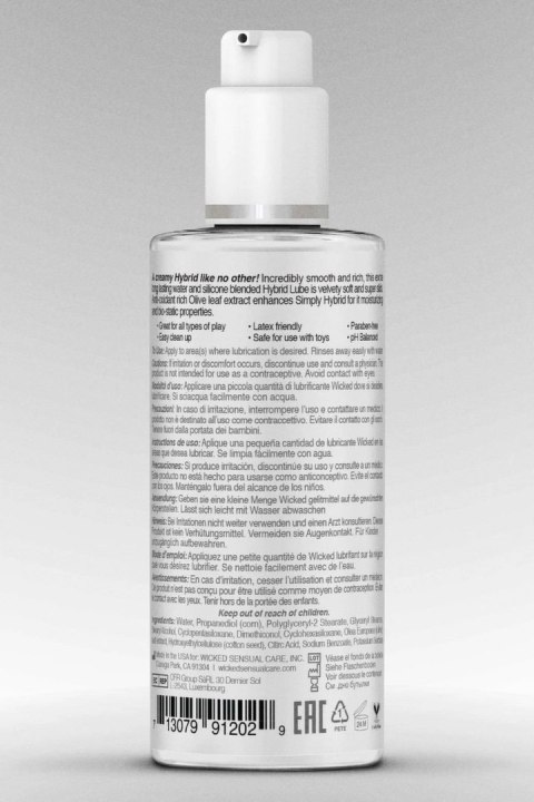 Wicked Simply Hybrid Lubricant 70ml - kremowy hipoalergiczny żel