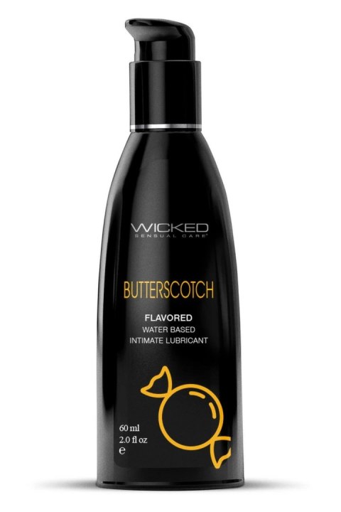 Wicked Waterbased Lubricant Butterscotch 60ml - nawilżacz wodny, smak karmelu