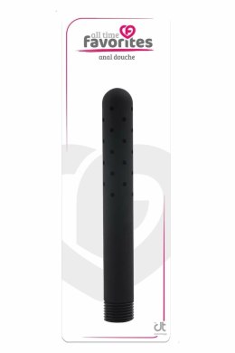 ALL TIME FAVORITES Douche Black - anatomiczna końcowka, 15 cm
