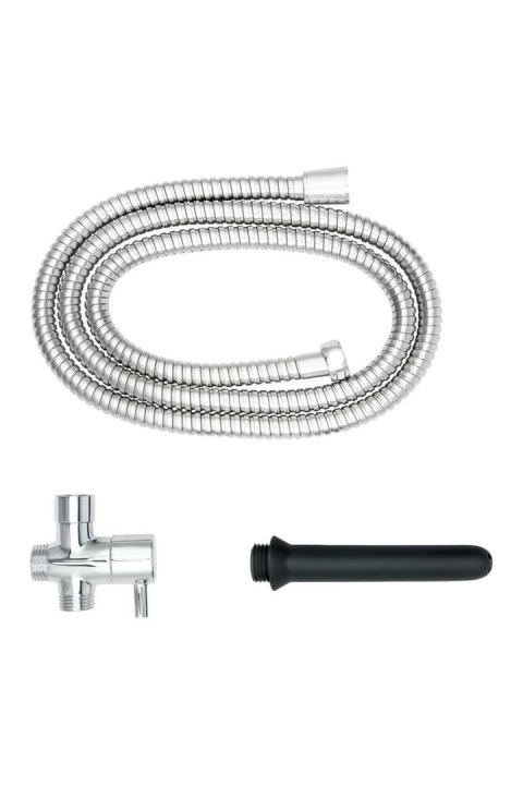 AQUACLEAN Shower Douche System z przełącznikiem, silikonowy 139 cm