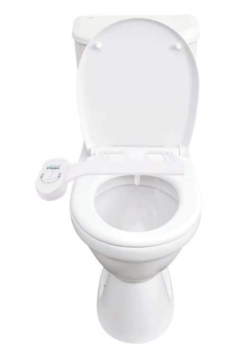 AQUACLEAN Swift Spray Slim - bidet do toalety, smukły montaż, biały