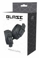 BLAZE Ankle Cuff Black - regulowane kajdanki na kostki, neopren, czarne
