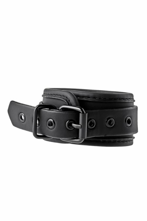 BLAZE Ankle Cuff Black - regulowane kajdanki na kostki, neopren, czarne