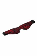 BLAZE DELUXE BLINDFOLD opaska na oczy z haftem, neoprenowa, uniwersalna