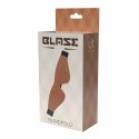 BLAZE ELITE Mask Cognac wegańska skora, metalowe detale, uniwersalna