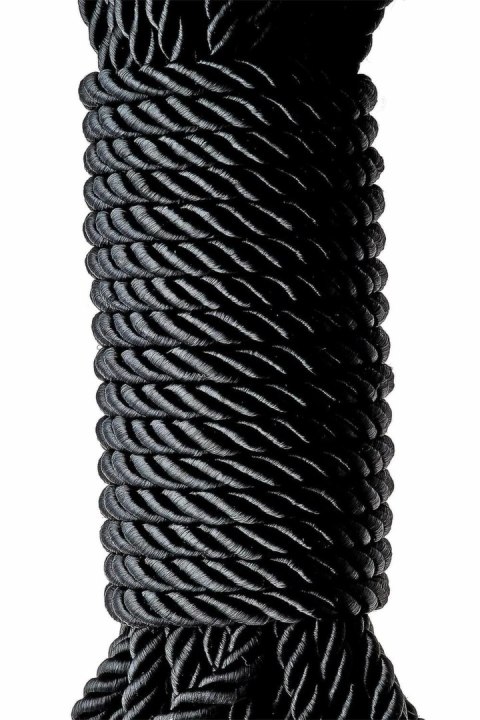Blaze Deluxe Lina Bondage 10m Czarna - Wytrzymała, Jedwabista Powierzchnia
