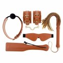 Blaze Elite Zestaw Akcesoriow Cognac Vegan Leather - 5 elementow