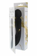 Dream Toys ELITE CELINE czarny masażer z 2 silnikami, wodoodporny