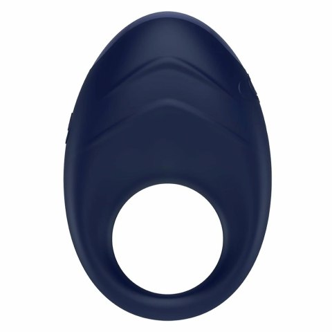 Dream Toys Glam Vibrating Cockring niebieski, silikonowy, wodoodporny