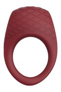 Dream Toys ROMANCE IVY pierścień wibrujący silikonowy czerwony USB