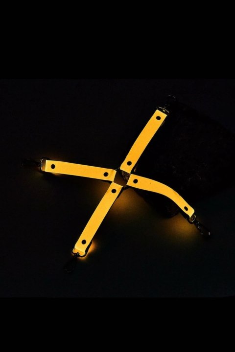 Dream Toys Radiant Hog Tie świecący w ciemności pomarańczowy