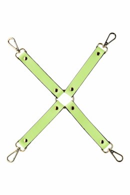 Dream Toys Radiant Hog Tie świecący w ciemności, zielony, 4 zapięcia