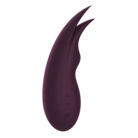 ESSENTIALS Fluttering Stimulator Purple - 10 trybow, wodoodporny, 18,5 cm