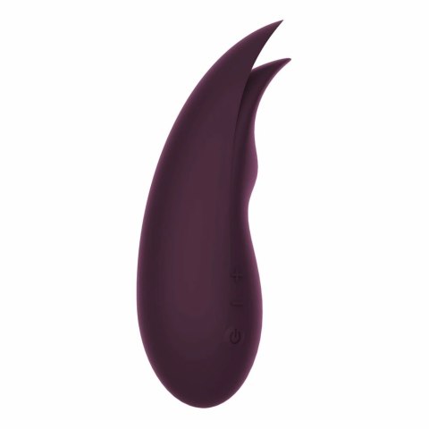 ESSENTIALS Fluttering Stimulator Purple - 10 trybow, wodoodporny, 18,5 cm