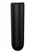 ESSENTIALS Power Bullet Black - mini wibrator punktowy, 9 trybow, USB