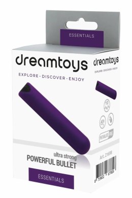 ESSENTIALS Powerful Bullet Purple - kompaktowy model, 10 trybow, IPX6
