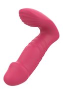 ESSENTIALS Up and Down Vibe Pink - wibrator z funkcją ruchu gora-doł, 14 cm