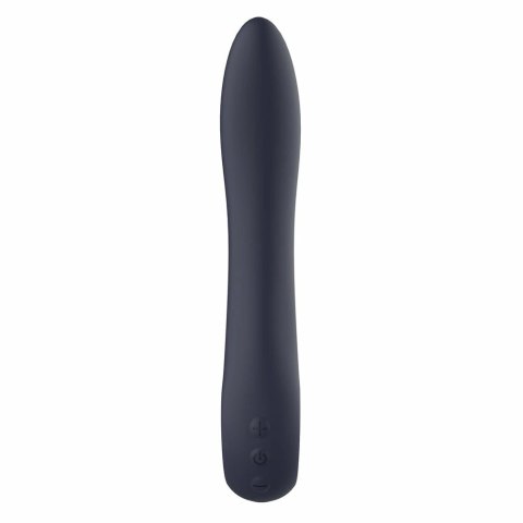 GLAM FLEXIBLE G-SPOT VIBE silikonowy wibrator punktu G, fioletowy 22 cm