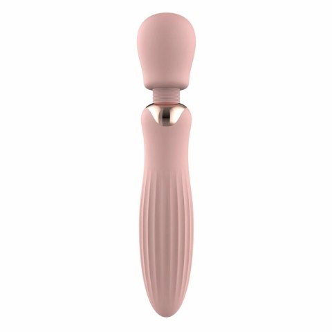 GLAM Large Wand Vibrator - duży masażer, 5 trybow, silikon, 24 cm