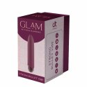 GLAM STRONG BULLET VIBE - kompaktowy model, 3 prędkości, IPX6, złoty akcent