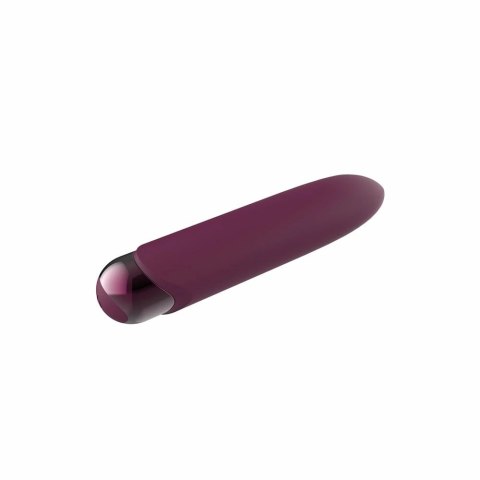 GLAM STRONG BULLET VIBE - kompaktowy model, 3 prędkości, IPX6, złoty akcent