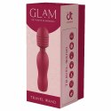 GLAM TRAVEL WAND - kompaktowy masażer silikonowy, 10 trybow, USB