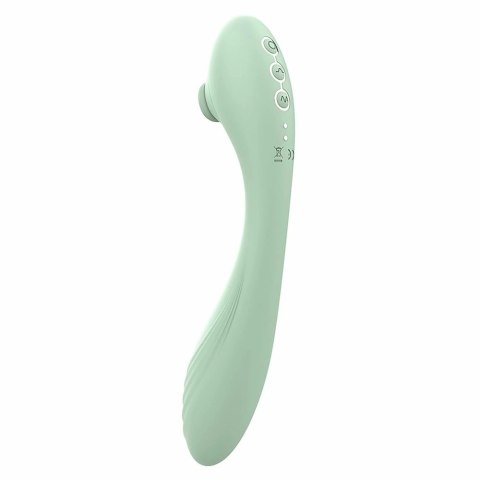 GLAM ULTIMATE TAPPING VIBE silikonowy, dwustronny, rożowy 23 cm