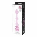 GLAZE GLASS Rosebud Beaded - szklany model z koralikami, 20 cm