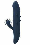 GODDESS COLLECTION ATHENA silikonowy masażer z funkcją ruchomych koralikow 23 cm