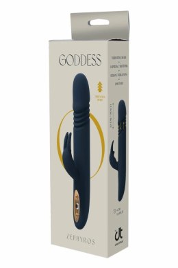 GODDESS COLLECTION Zephyros silikonowy model z funkcją ruchu 23 cm