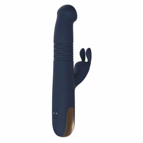 GODDESS PHAEDRA Up and Down Duo Vibrator silikonowy granatowy 22,4 cm