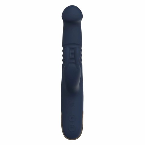 GODDESS PHAEDRA Up and Down Duo Vibrator silikonowy granatowy 22,4 cm