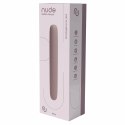 NUDE AILEE Double Vibrator Travel Size - elastyczny model dwustronny USB