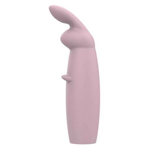 Nude Hazel Rabbit Massager silikonowy, 10 trybow, wodoodporny, 14,3 cm
