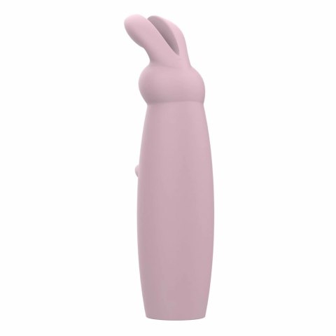 Nude Hazel Rabbit Massager silikonowy, 10 trybow, wodoodporny, 14,3 cm